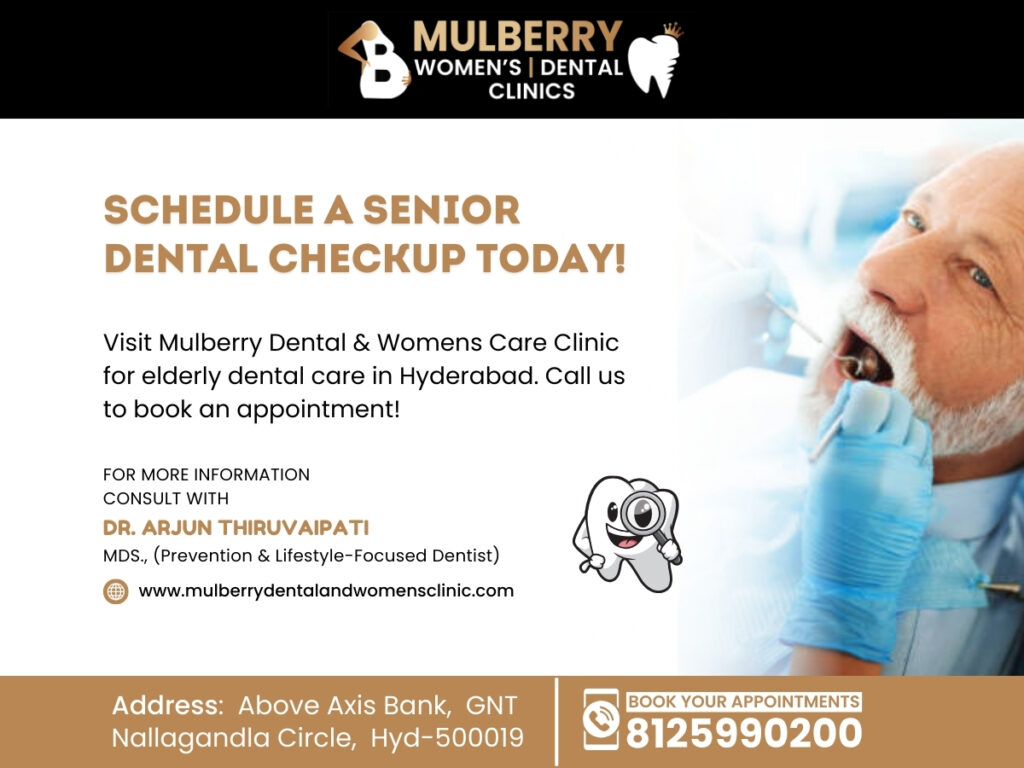 Schedule a Senior Dental Checkup Today!